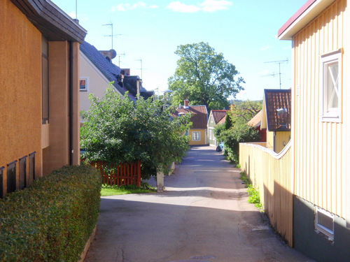 Sigtuna, Preserved Medieval Town Center.